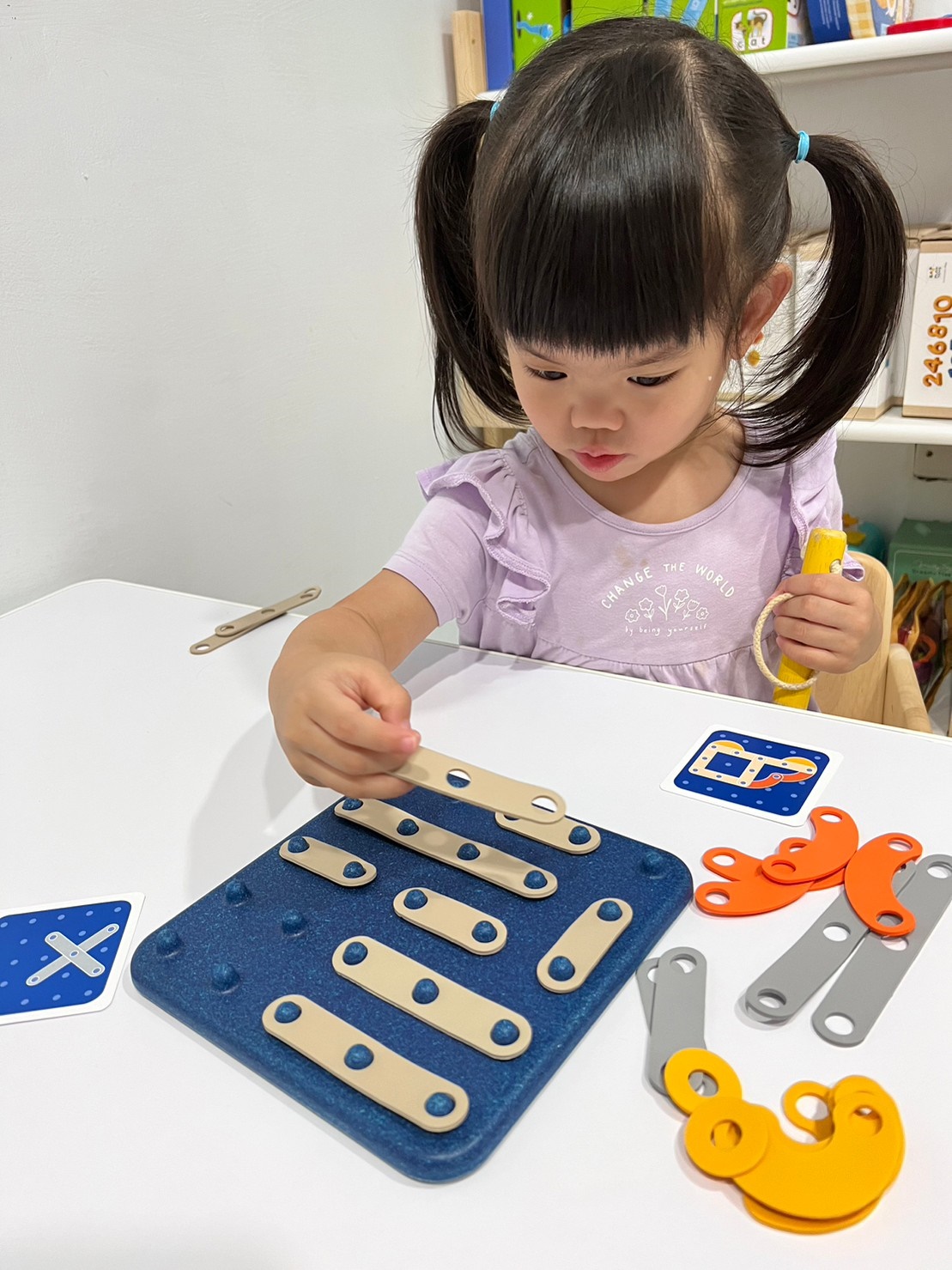 【Plan Toys】益智學習板｜快樂學字母大小寫A~Z、數字1~10、圖像建構能力發展