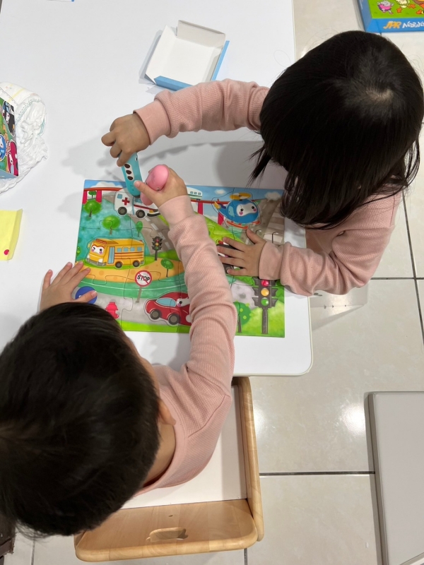 KidsRead｜Puzzle in Puzzle 系列 - 交通工具｜點讀語音拼圖